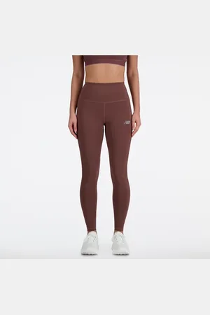 Nike Legging Dames - Zwart/Bruin - Maat L