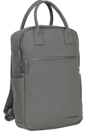 NEW REBELS ® Harper 3- Rugtas - Waterafstotend - Laptoptas 14 inch - 12L - Waterproof Rugzak - Antraciet