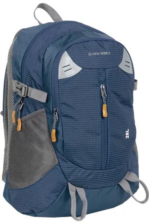 NEW REBELS ® Kinley - Rugtas - Schooltas - Vrijetijdstas - 28L - Nylon - Navy