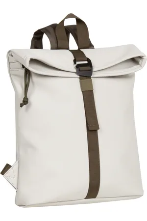 NEW REBELS ® Tim Rolltop Rugzak Klein Beige/Olive