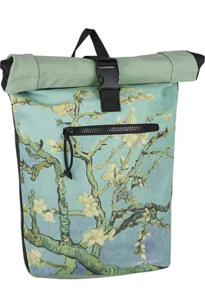 NEW REBELS Mart Art New York Amandel Bloesem 19L Rugzak Rolltop Waterafstotend