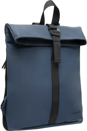 NEW REBELS Mart Los Angeles Navy 7L Rolltop Rugzak Waterafstotend