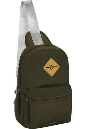 NEW REBELS Dean Tulare Olijf Crossbody Tas Waterafstotend