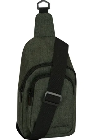 NEW REBELS Heaven Mankato Donkergroen Crossbody Tas