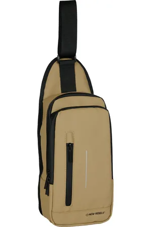 NEW REBELS Taunton Fargo Taupe 8L Crossbody Tas Waterafstotend