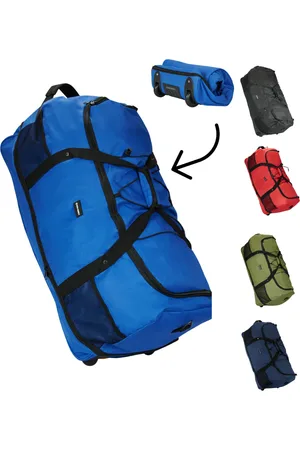 NEW REBELS Nevada Newark Navy 110L Rollable Trolley Weekendtas Waterafstotend