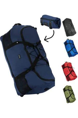 NEW REBELS Nevada Newark Schaduw 110L Rollable Trolley Weekendtas Waterafstotend
