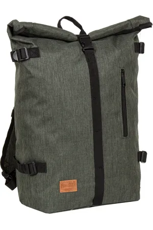 NEW REBELS ® Heaven Urban Transport - Rugzak -Rugtas - Laptopvak - Polyester - Donkergroen