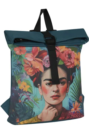 NEW REBELS Mart Art - Los Angeles Flowerhead Rolltop Rugzak