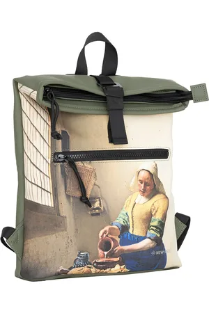 NEW REBELS Mart Art - Los Angeles Melkmeisje Rolltop Rugtas