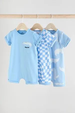 Next Baby 100% Cotton Rompers 3 Pack2