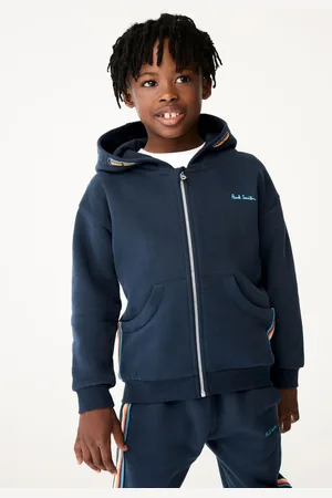 Paul Smith Boys Signature 100% Cotton Zip Up Jacket11
