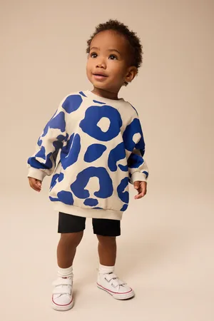Next Sweat Top and Cycling Shorts Set (3mths-7yrs)2