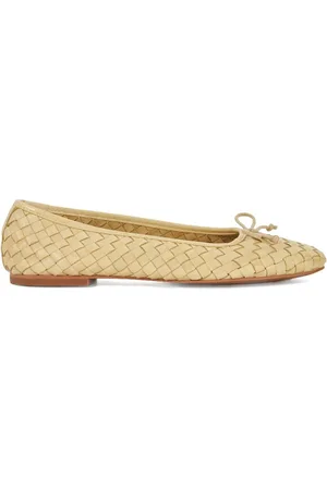Dune Heat Woven Ballerina Shoeseu38