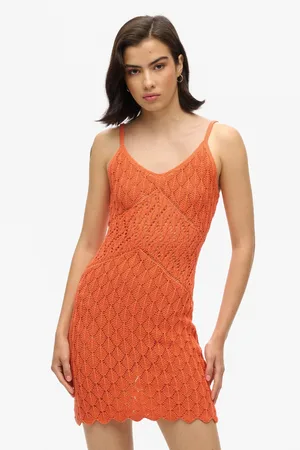 Superdry Mini Crochet Cami Dress38