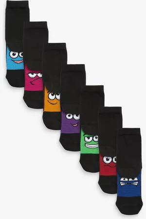 Next Verpakking van 7 paar sokken met hoog aandeel katoenUK 6