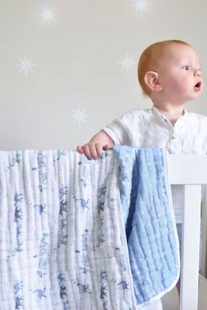 Aden + Anais Rising Star Dream 100% Cotton Muslin BlanketONE