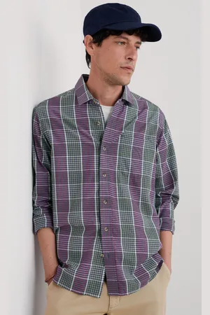 Seasalt Cornwall Multi Mens Banyan Checked 100% Cotton Shirtxlarge