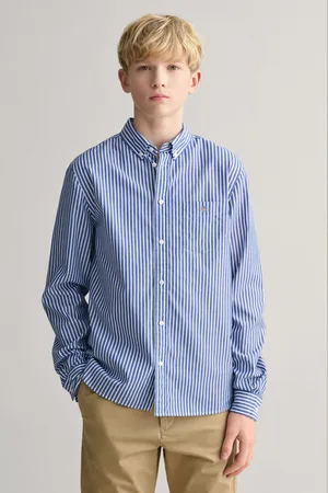 GANT Striped Shield 100% Cotton Shirt13