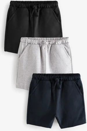 Next 100% Cotton Jersey Shorts 3 Pack (3mths-7yrs)9