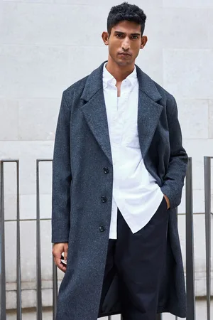 Next Soft Touch Relaxed Epsom Wool OvercoatXL Reg