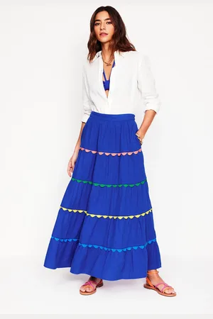 Boden Nadia Double Cloth Maxi Skirt36