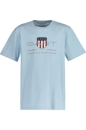 GANT Shield Crew Neck 100% Cotton T-Shirt24 maanden (92 cm)