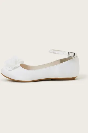 Monsoon Flower Pearl Strap Ballet Flatsuk11eu29