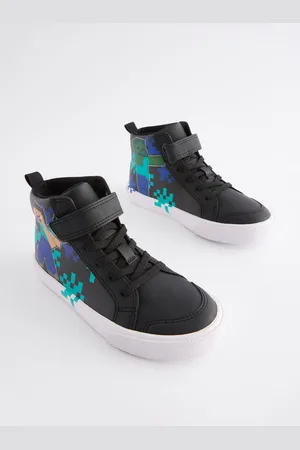 Next Minecraft hoge sneakers met elastische vetersEU 35.5 (UK 3)