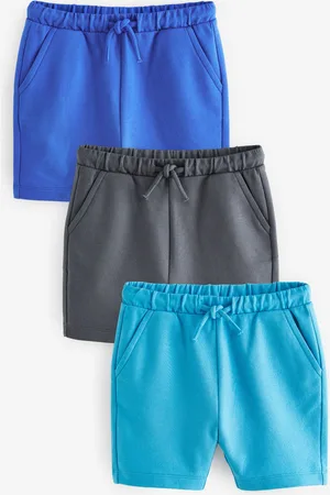 Next 100% Cotton Jersey Shorts 3 Pack (3mths-7yrs)9