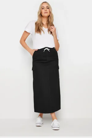 Long Tall Sally Denim maxirok van 100% katoen46 Tall
