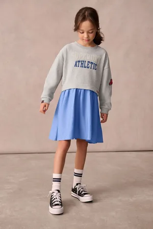 Superdry Athletic 100% Cotton Sweat Dress24 maanden (92 cm)