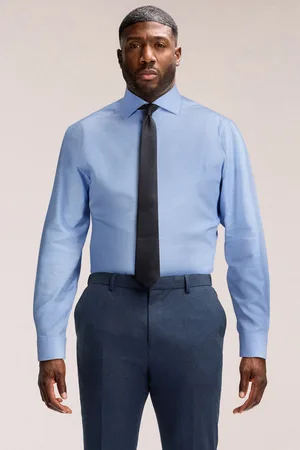 Next Muscle Fit Textured Shirt17in