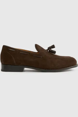Reiss Clayton Tasselled Suede LoafersEU 42 (UK 8)