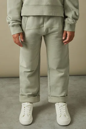 Reiss Kate Garment Dyed Cotton Joggers9
