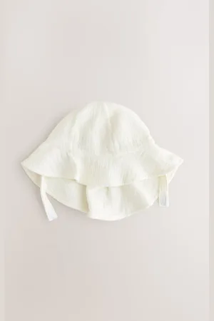 Next 100% Cotton Baby Summer Hat (0mths-2yrs)Eerste maat (50cm)