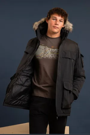 Trespass Pillaton Rainwear Black JacketXL