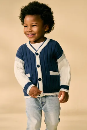 Next Varsity Knitted Cardigan (3mths-7yrs)1.5
