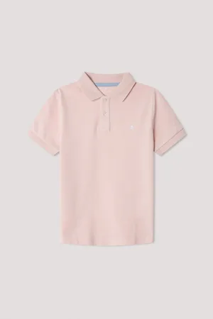 Hackett London Older Boys Yellow 100% Cotton Polo Shirt122128cm