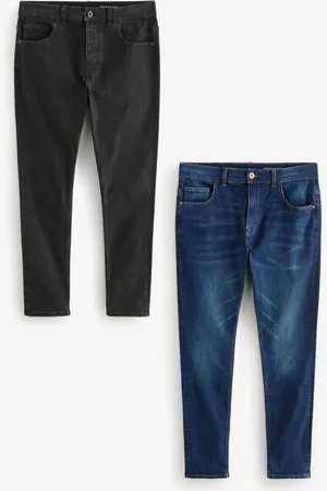 Next Classic Stretch Skinny Fit Jeans 2 Pack34W x 29L (UK 34 S)