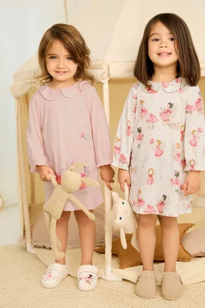Next Set van 2 nachthemden (2-12 jr)5 Jaar (110cm)