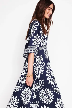Boden Maya Kimono Jersey Maxi Dress42