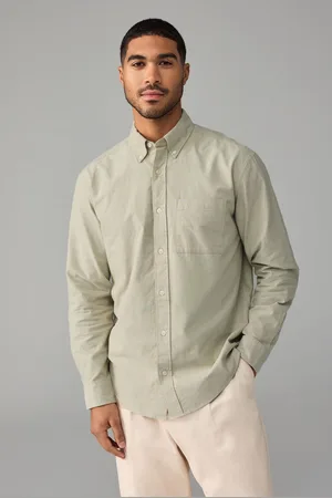 Next Brushed 100% Cotton Oxford Long Sleeve ShirtS