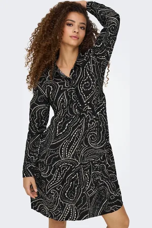 JDY Long Sleeve Mini Shirt Dress44
