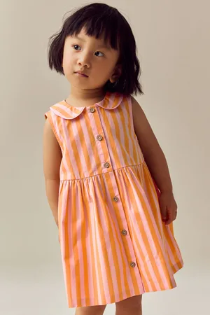 Next Sleeveless 100% Cotton Collar Dress (3mths-10yrs)3