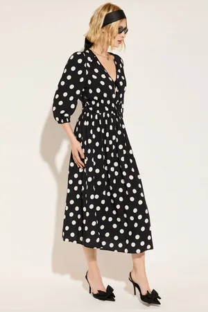 Baukjen Olesia Printed Midi Black Dress42