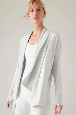 Athleta Pranayama Restore lang vest met overslagM