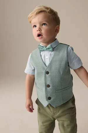Next Waistcoat, Shirt and Bow Tie Set (3mths-9yrs)3