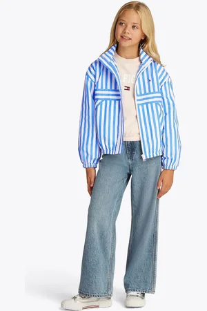 Tommy Hilfiger Striped Windbreaker Jacket116122cm
