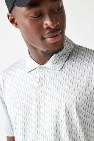 Next Active Print Golf Polo ShirtM